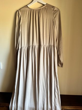 Vestido satén H&M