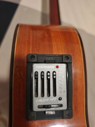 Guitarra Clásica con Pastilla Fishman.
