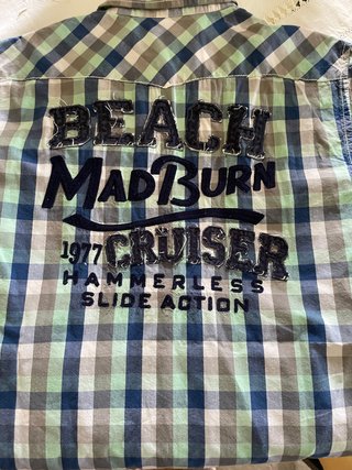 Camicia ragazzo scozzese