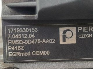 Ford 1133937 fm5q-9d475-aa02 válvula egr kuga cbs
