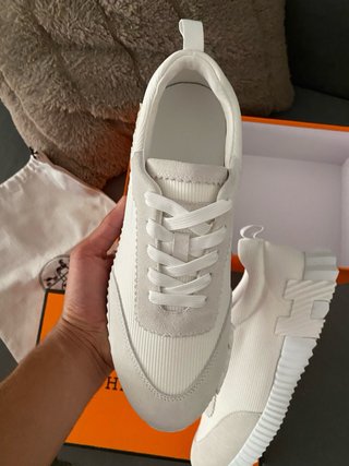 Hermès Bouncing Sneakers Blancas talla 43 y 44