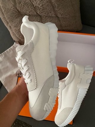 Hermès Bouncing Sneakers Blancas talla 43 y 44