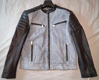 Chaqueta de cuero hombre. KAPORAL