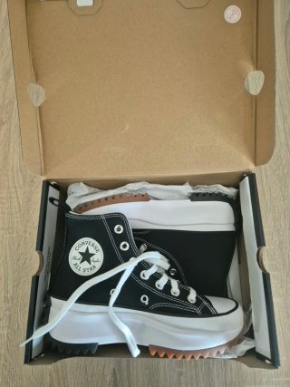 Converse Run Star Hike plataforma negras