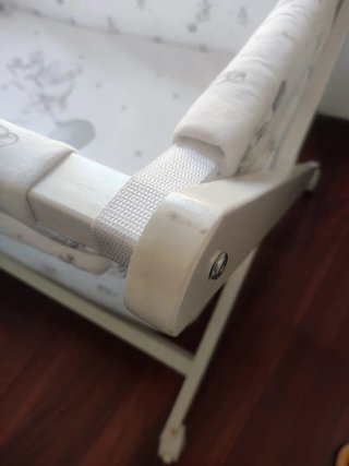 Minicuna bebé con estampado infantil