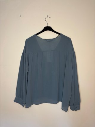 Blusa Zara Azul Talla XL