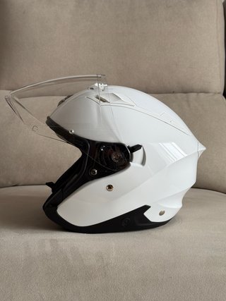 Casco Moto Jet Blanco