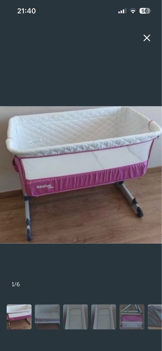 Minicuna Asalvo bebé