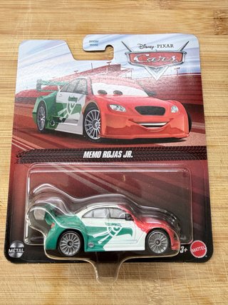Coche Cars Memo Rojas Jr. Mattel