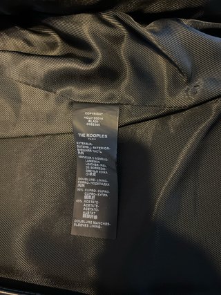 Chaqueta Cuero The Kooples Paris