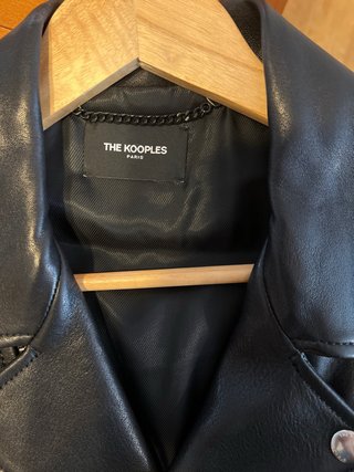 Chaqueta Cuero The Kooples Paris