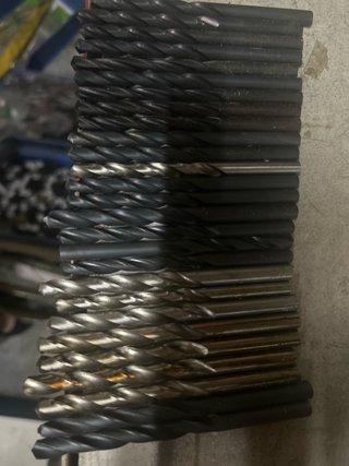 Lote 27 brocas HSS 6.5-7.7mm
