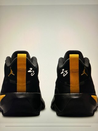 Jordan Max Aura 7 Piel Negro/Dorado