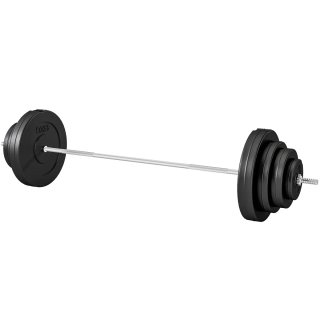 Barra Pesas 70kg + 8 Discos 1.5kg