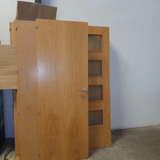 Puertas de roble macizo