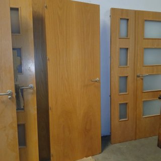 Puertas de roble macizo