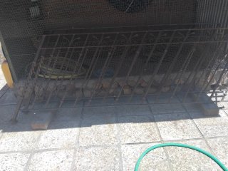 2 Barandilla de forja antigua
