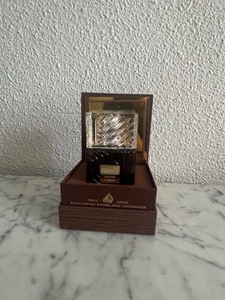 Perfume Lattafa Khamrah Qahwa Marrón/Dorado