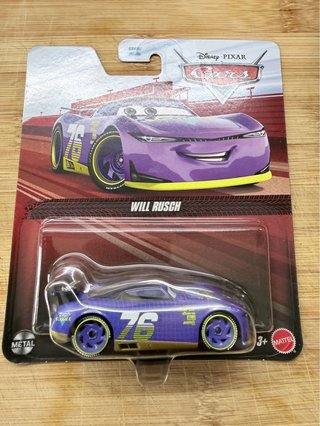 Coche Disney Pixar Cars Will Rusch