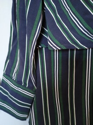 Vestido Zara Rayas Talla L