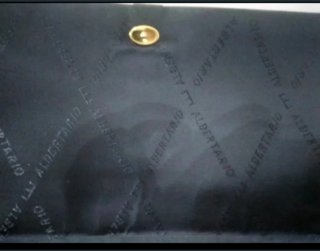 Pochette Albertario Milano Anni 70 blu