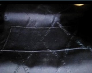 Pochette Albertario Milano Anni 70 blu
