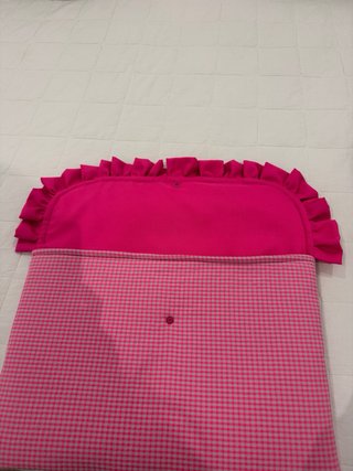Funda ordenador/portadocumentos rosa