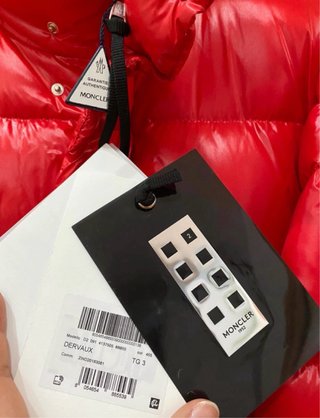 Plumífero Moncler Genius Rojo