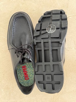 Zapatos Camper Talla 39 Negros Nuevos