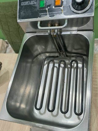 Freidora 5L Rápida Calentamiento