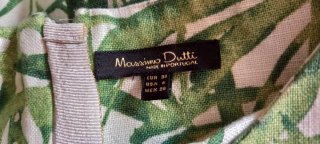 Blusa Massimo Dutti Estampada Bambú