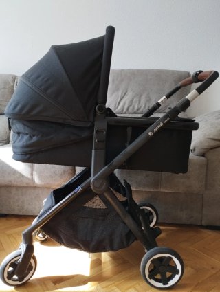 Cochecito bebé con silla y capazo