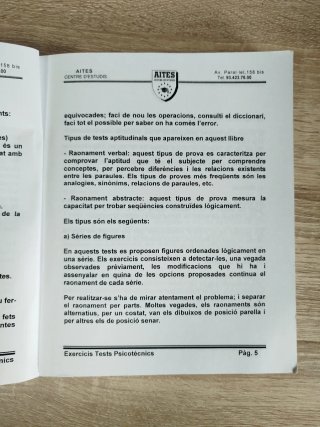 Libro de psicotécnicos aptitudinal