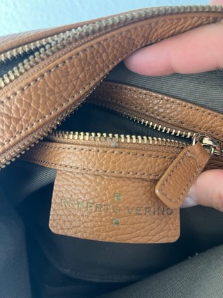 Bolso bandolera piel RV Roberto Verino