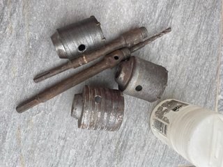 Coronas de obra para construcción