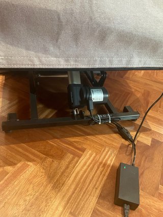 Sillón reclinable eléctrico beige