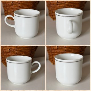 5 servicios de café y lechera Bidasoa lazo plata