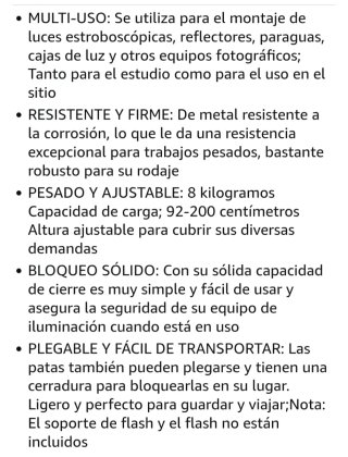 Trípode Neewer para cámara/foco