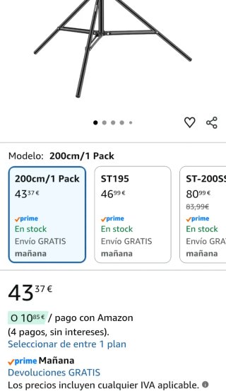 Trípode Neewer para cámara/foco
