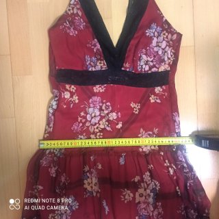 Vestido boho largo estampado