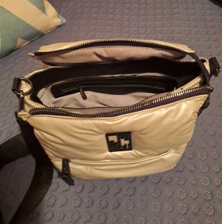 Bolso bandolera Pepe Moll plateado