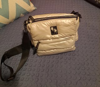 Bolso bandolera Pepe Moll plateado