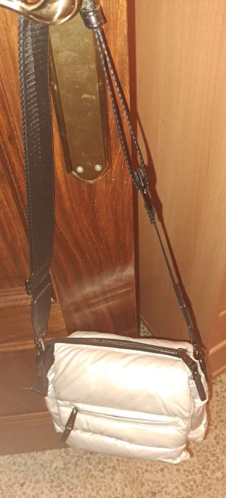 Bolso bandolera Pepe Moll plateado