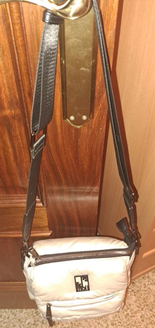 Bolso bandolera Pepe Moll plateado