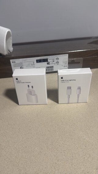 Caricatore Apple USB-C 20W + Cavo Lightning