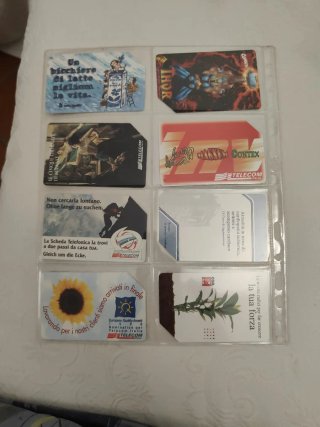 Lotto collezione 32 schede telefoniche Sip Telecom