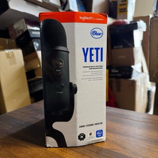 Micrófono USB Logitech Blue Yeti multi patron