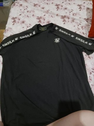 Camiseta SikSilk Negra