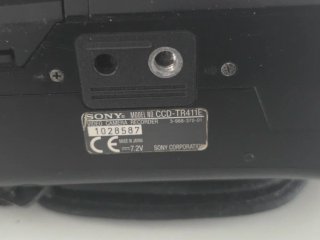 Sony Handycam CCD-TR411E Video8 XR funcionando per