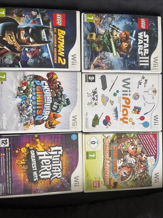 Pack 6 Juegos Wii: Lego Star Wars, Batman, Skyland